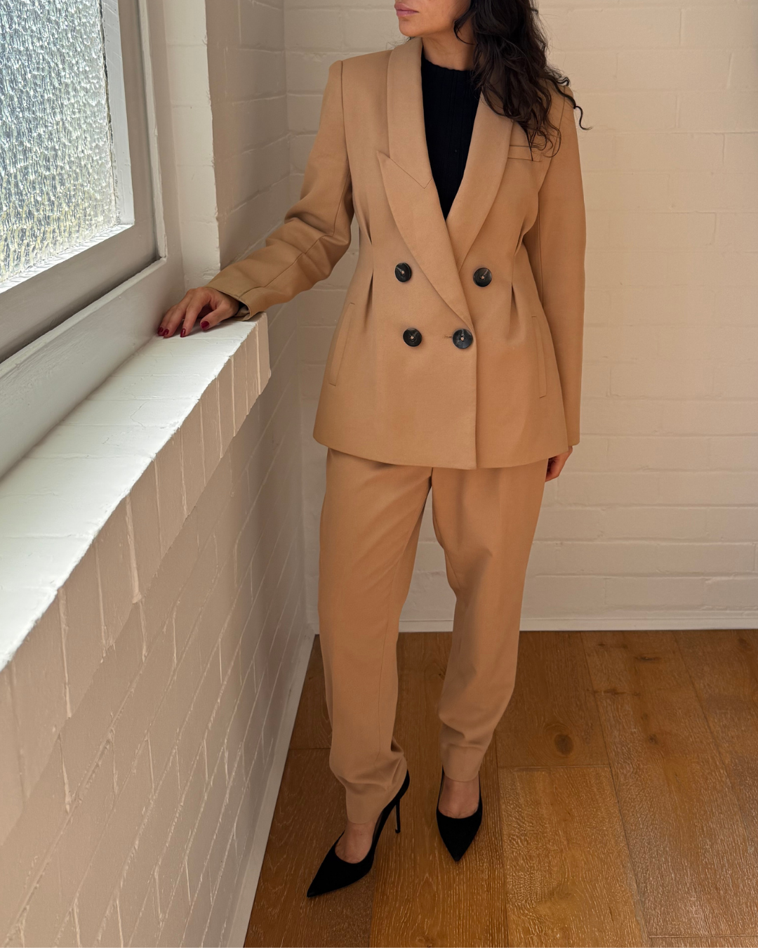 Acler Albany Blazer and Pants Suit Set - Size 6