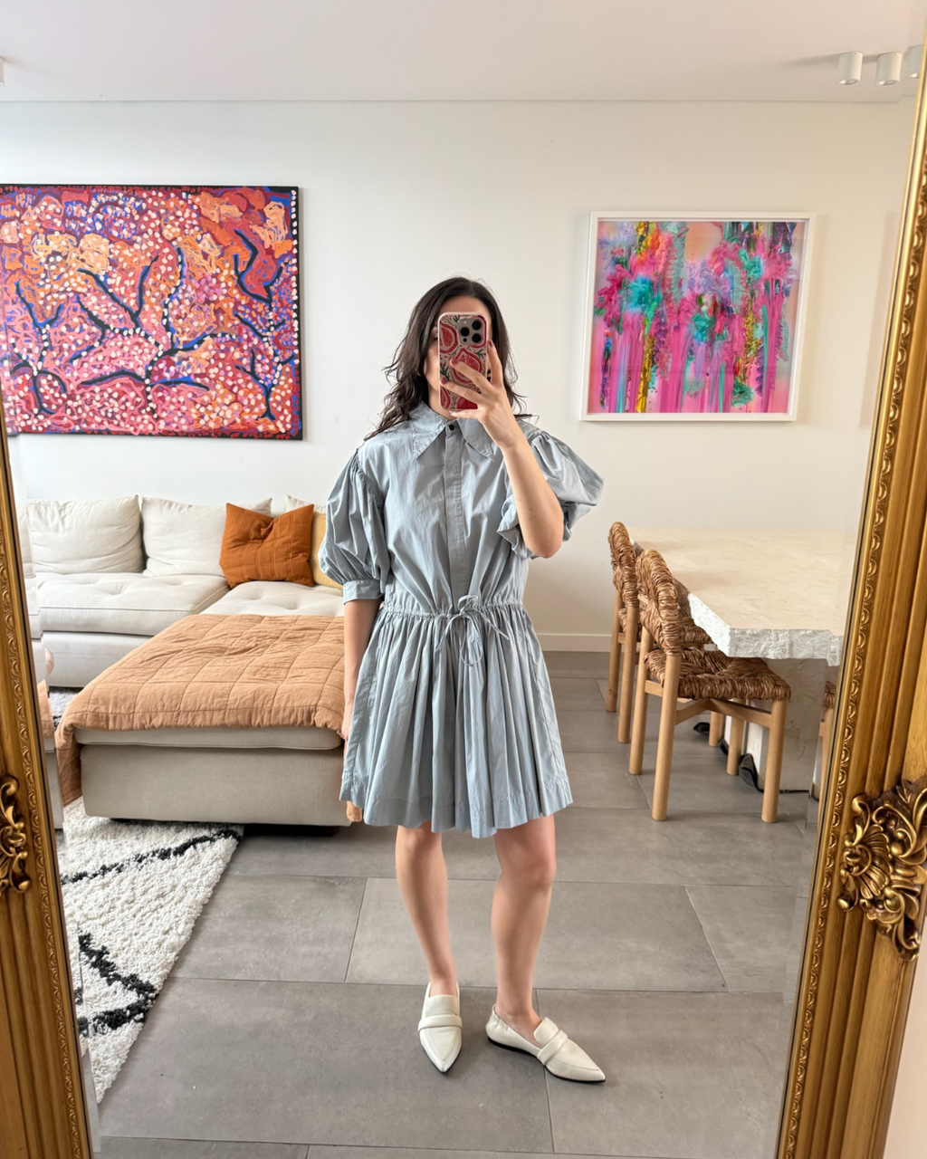 SWF Mini Collared Dress - Size Small