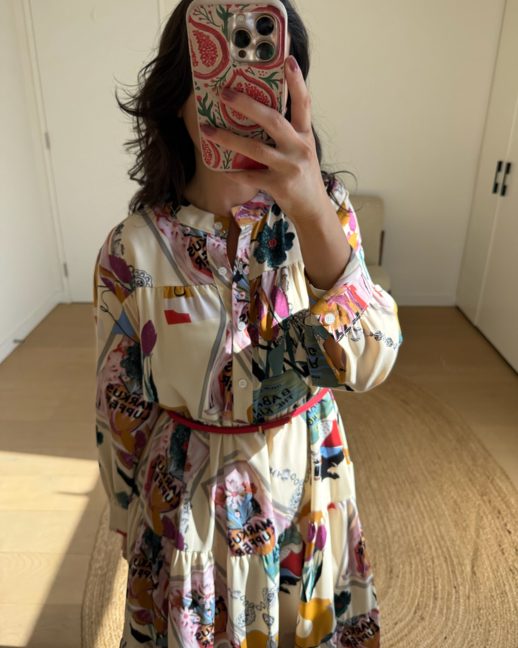 Chloe D Babar Print Dress - One Size