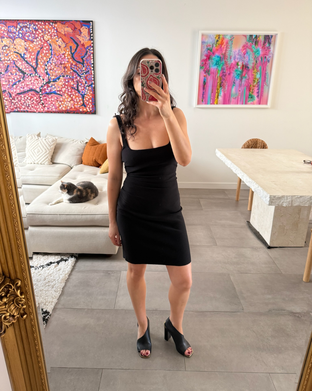 Bec & Bridge Black Mini Dress - Size 8