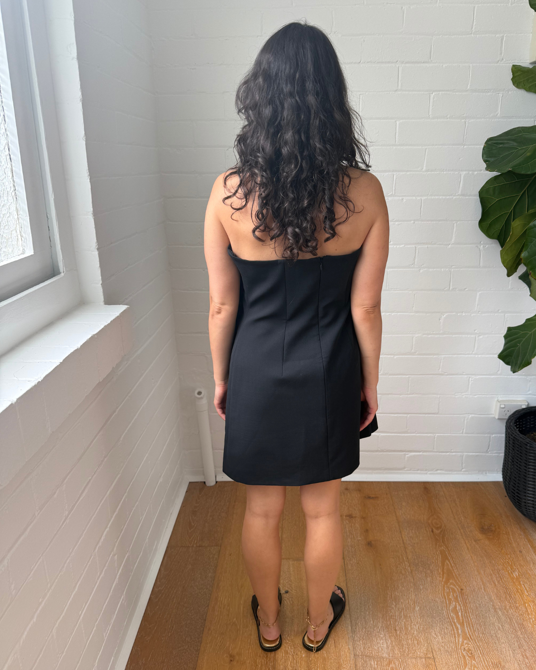 SIR Leonardo Pleated Mini Dress - Size 12