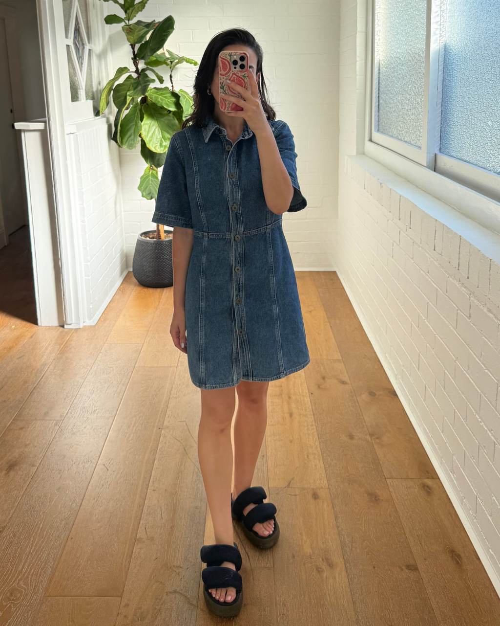 SIR Classic Denim Dress - Size 1 (AU 8)