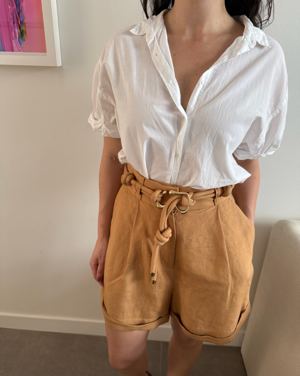 Xirena Channing Short Sleeve Shirt -  Size Small