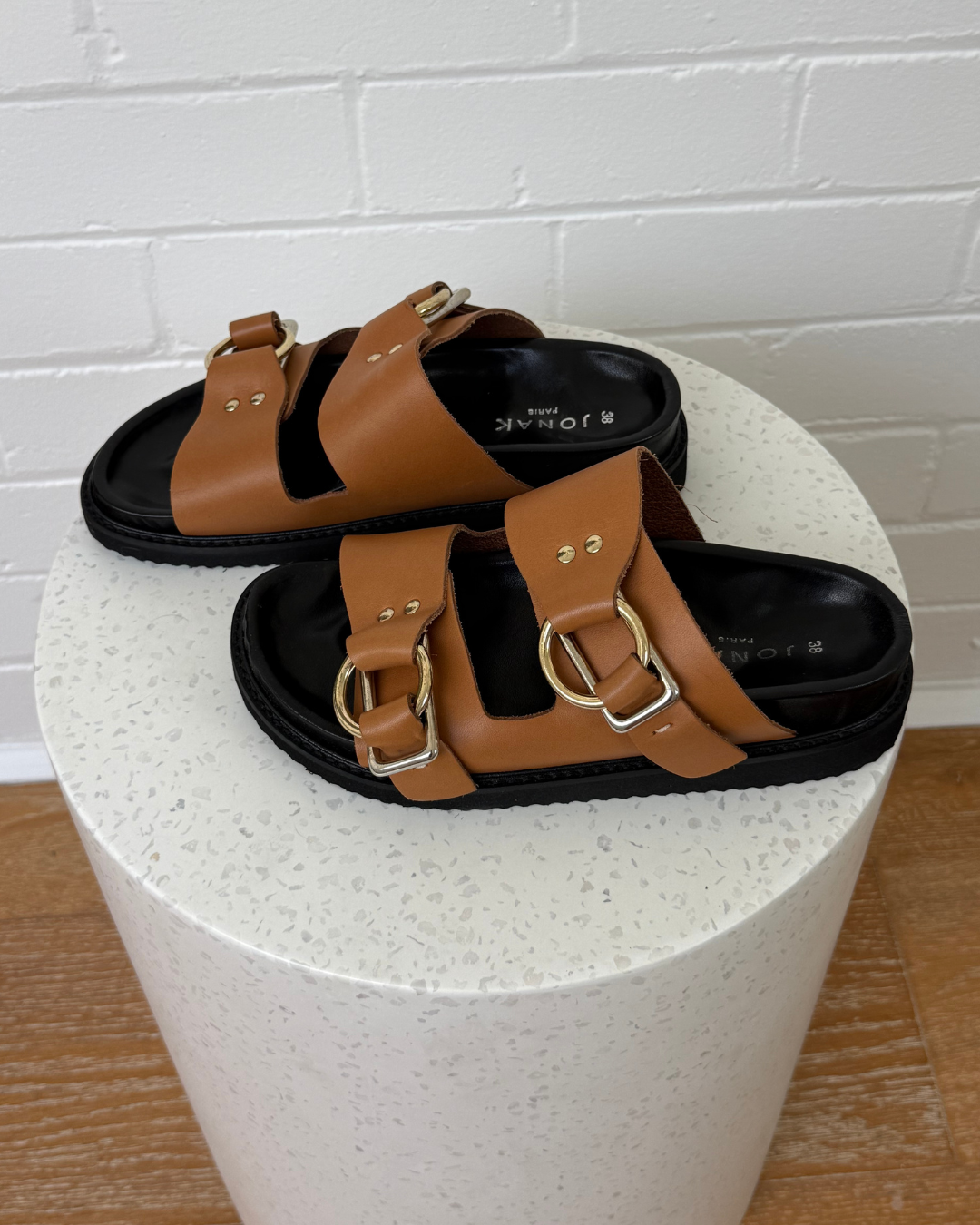 Jonak Paris Fidji Sandals - Size 38