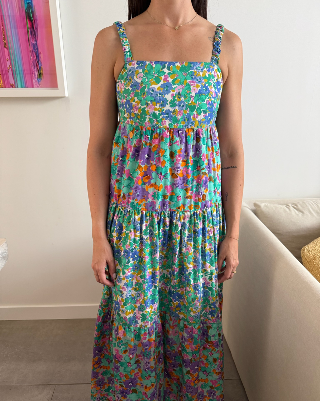 Kachel Eliza Floral Dress - Size 8