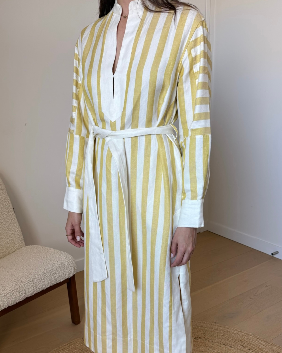 Sarah Jane Clarke Kiki Kaftan Stripe - Size 8