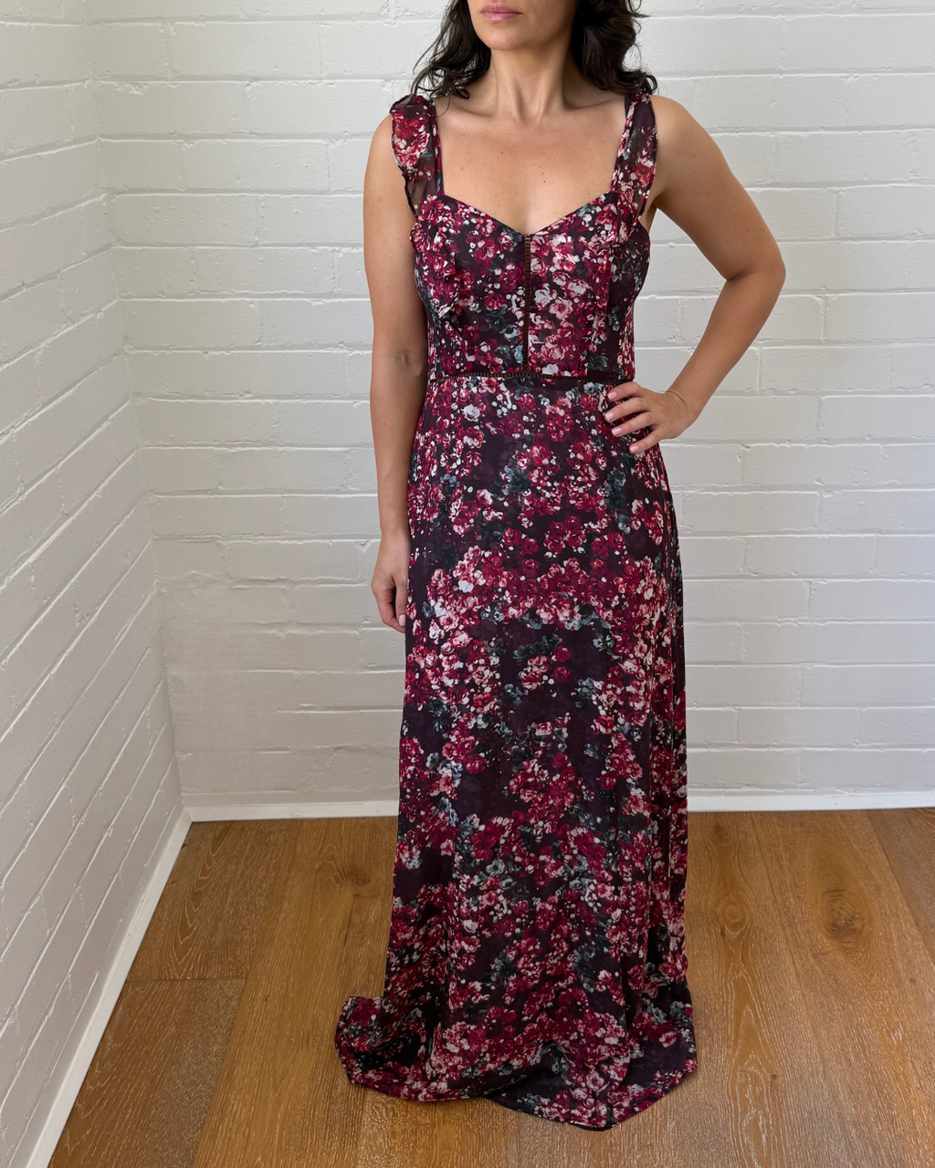 Parker Mimi Dress in Rosy - Size Small