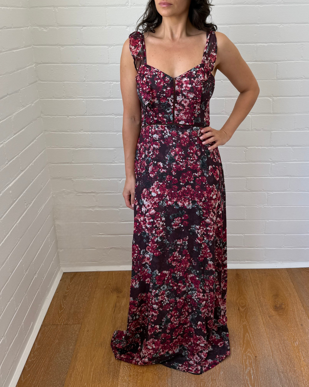 Parker Mimi Dress in Rosy - Size Small