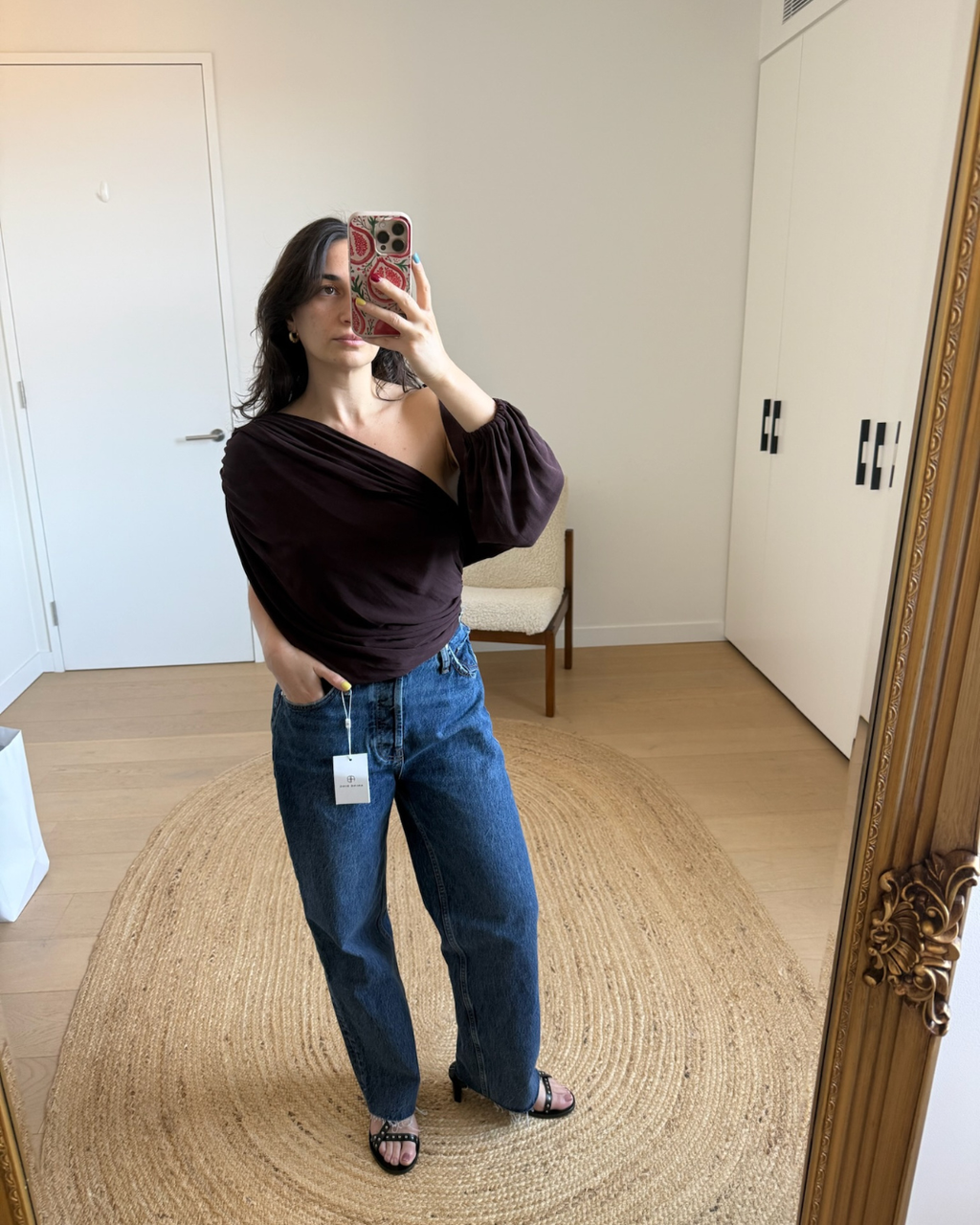 Anine Bing Gavin 1999 Jean Mid Indigo - Size 27