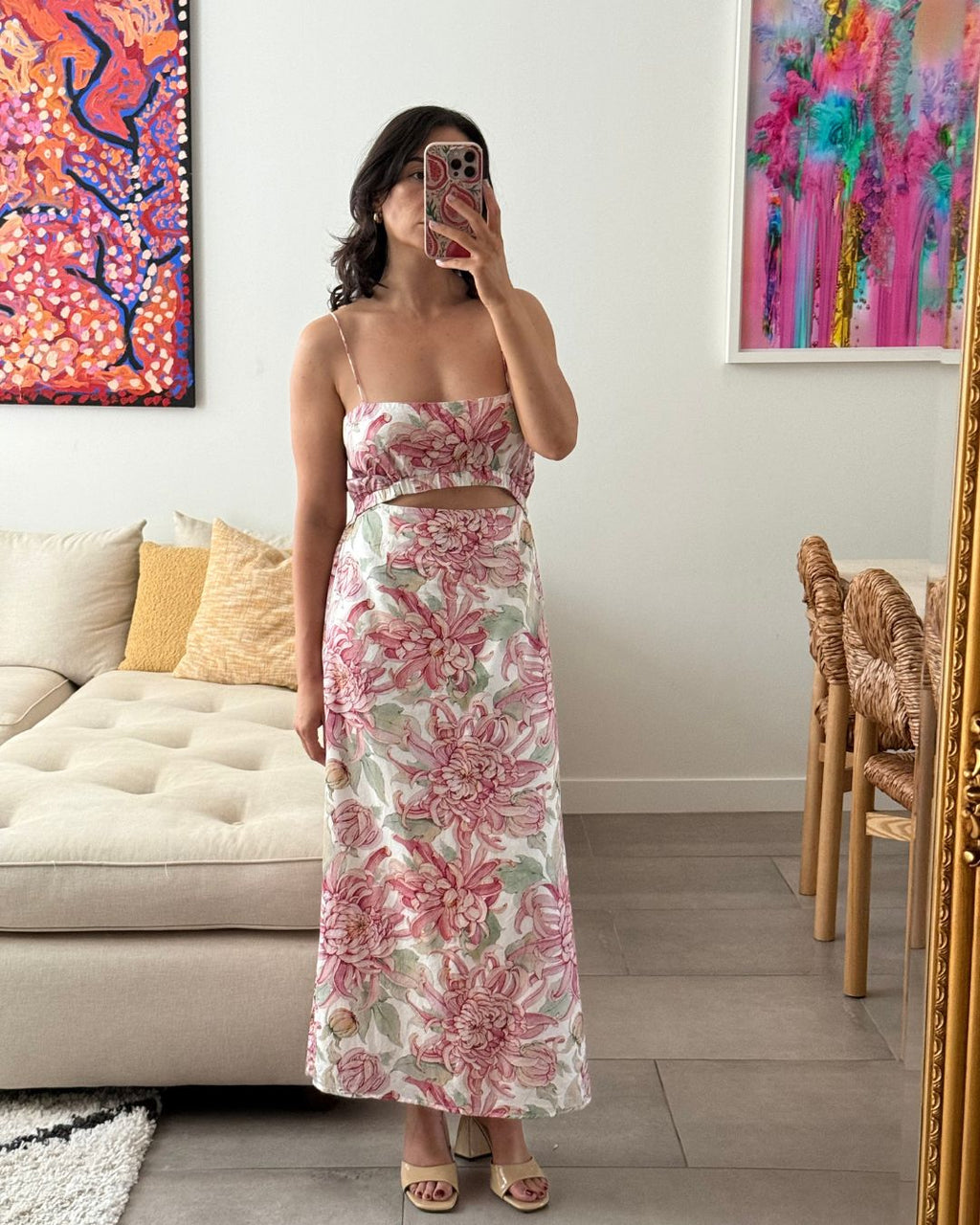Gyre Prudence Floral Dress - Size 10