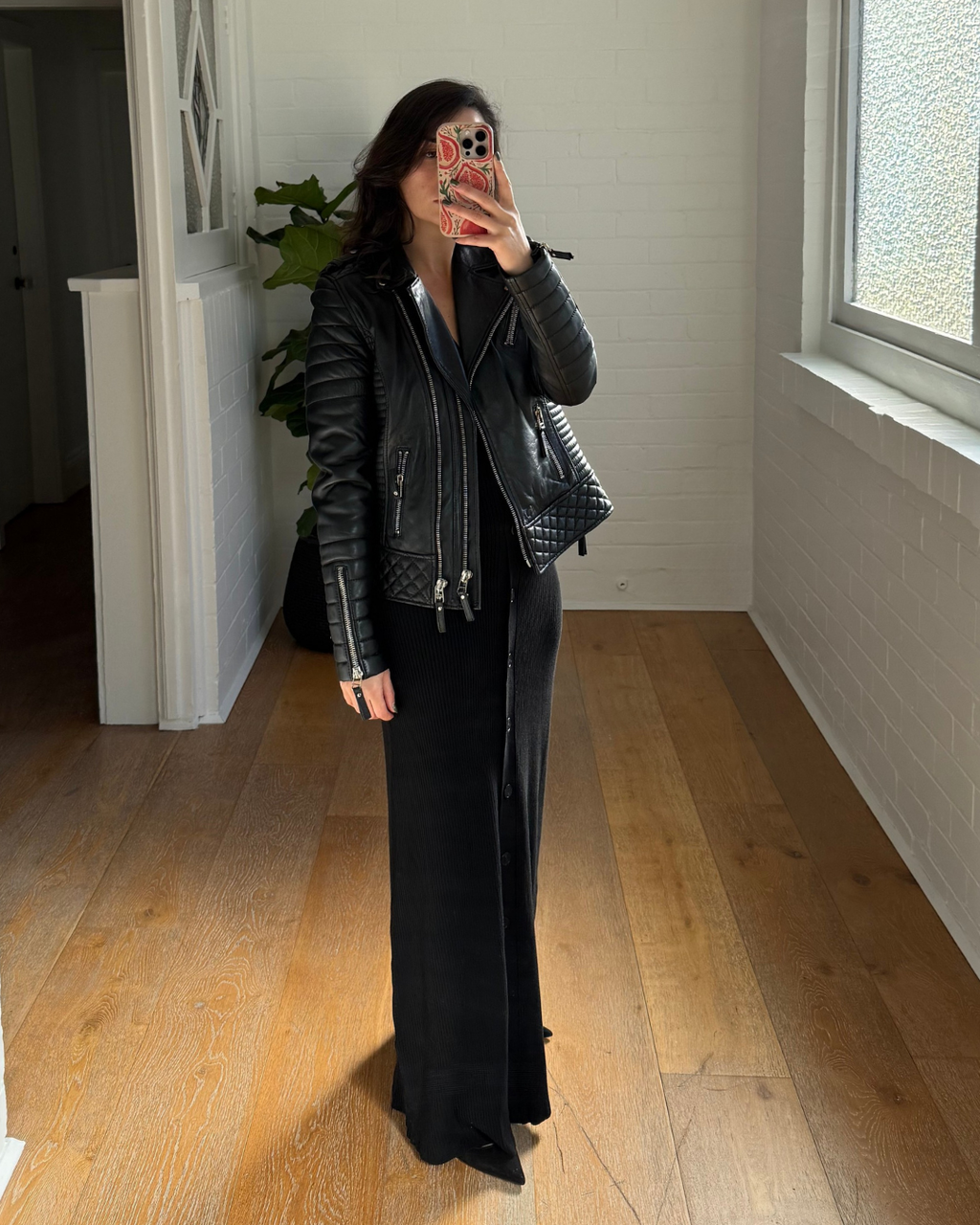 Boda Skins Kay Michaels Leather Jacket - Size 12
