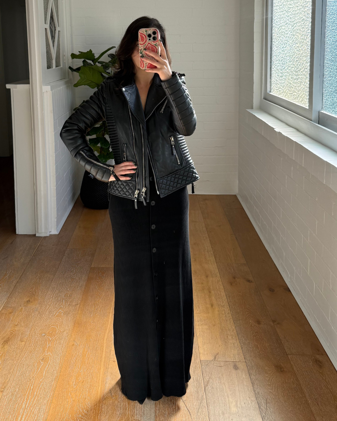 Boda Skins Kay Michaels Leather Jacket - Size 12