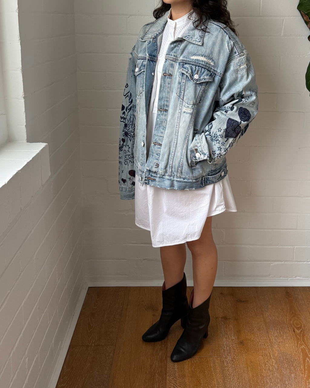 Ksubi Super Fink Denim Jacket - Size Medium
