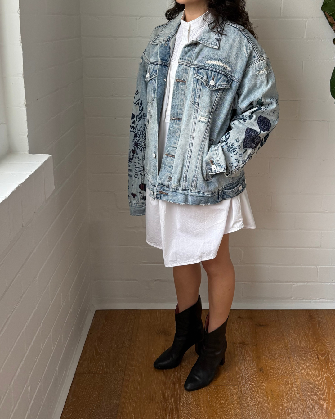 Ksubi Super Fink Denim Jacket - Size Medium