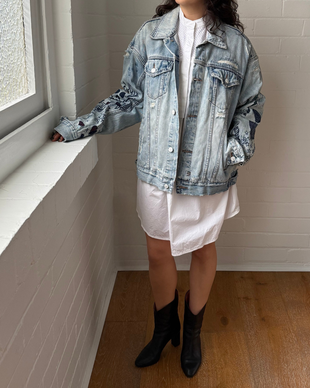 Ksubi Super Fink Denim Jacket - Size Medium