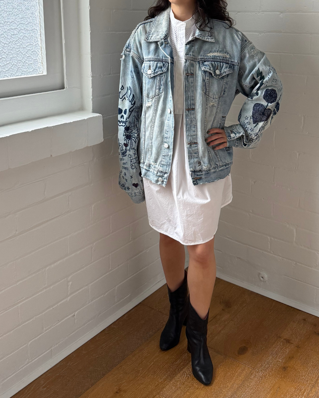 Ksubi Super Fink Denim Jacket - Size Medium