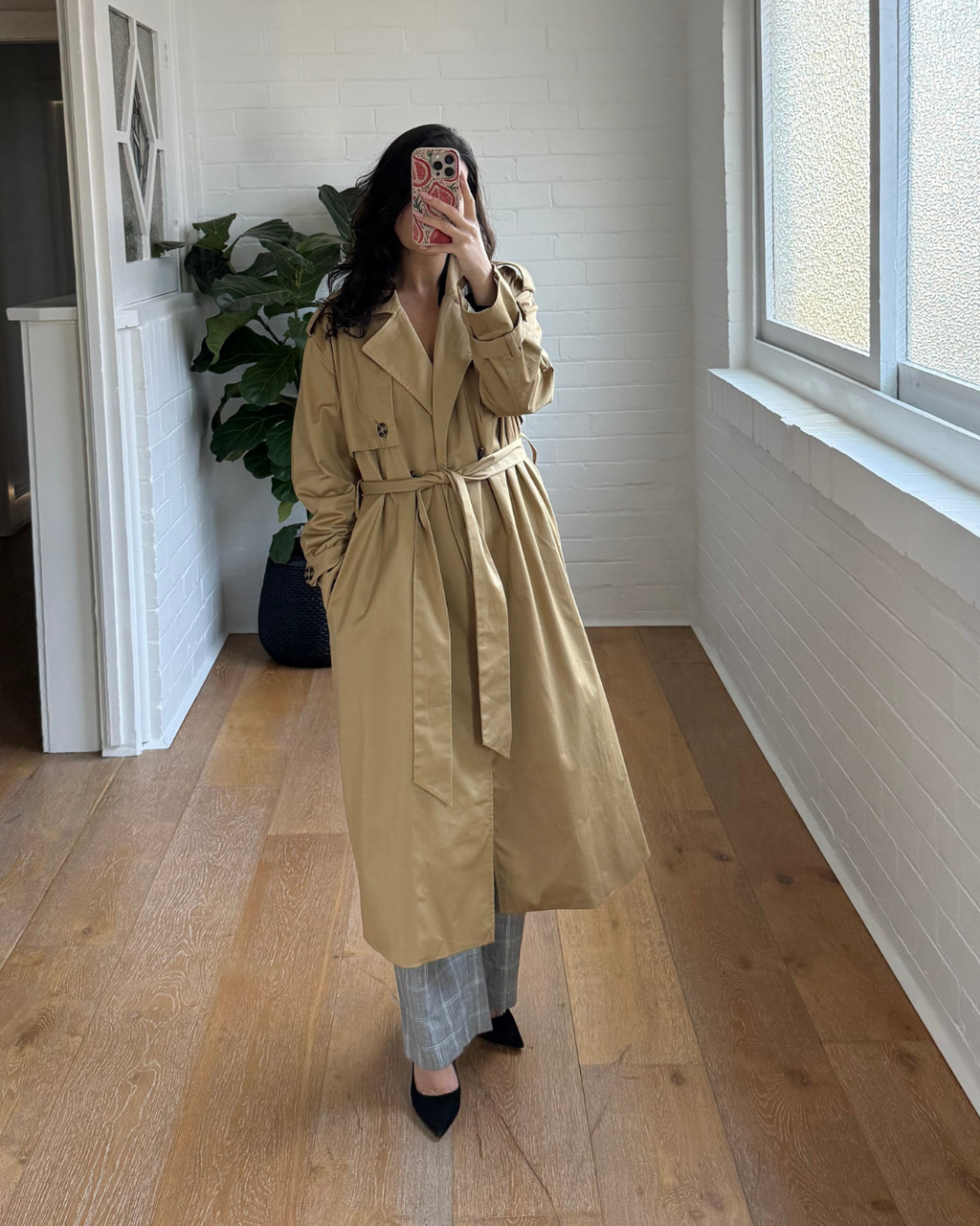 Favourite Daughter Charles Trench Coat - Size Small