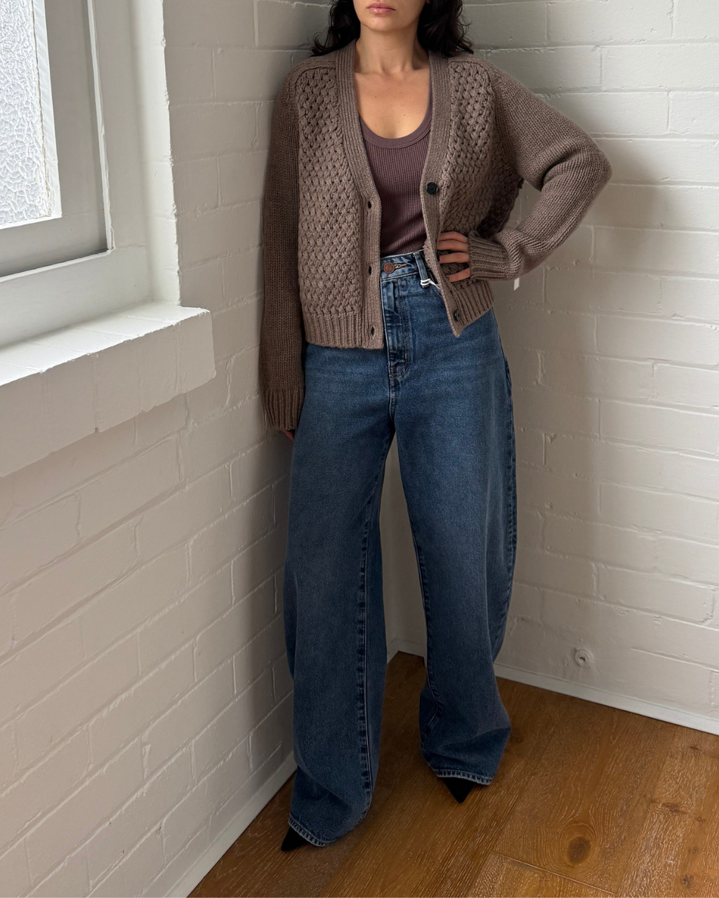 Frame Long Barrel Jeans - Size 29