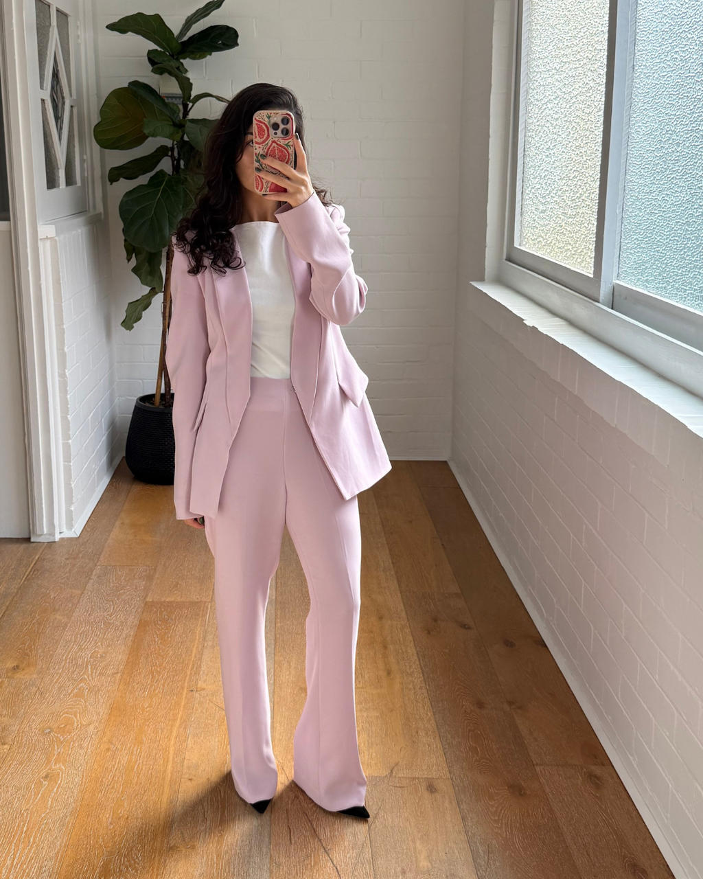 Willow Powder Pink Suit - Size 8/10