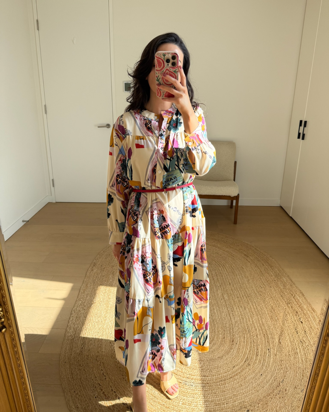 Chloe D Babar Print Dress - One Size