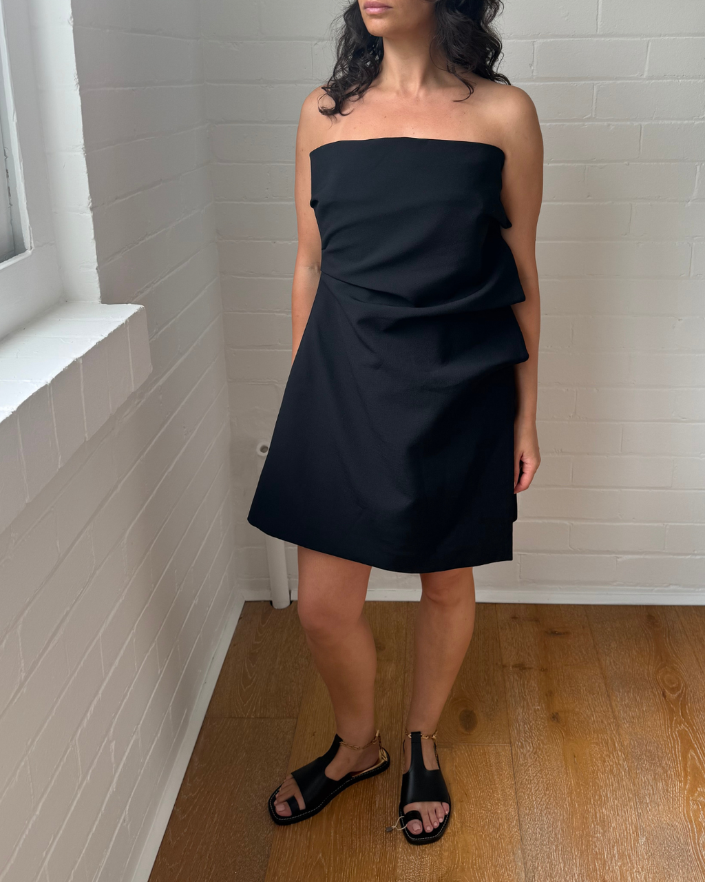 SIR Leonardo Pleated Mini Dress - Size 12