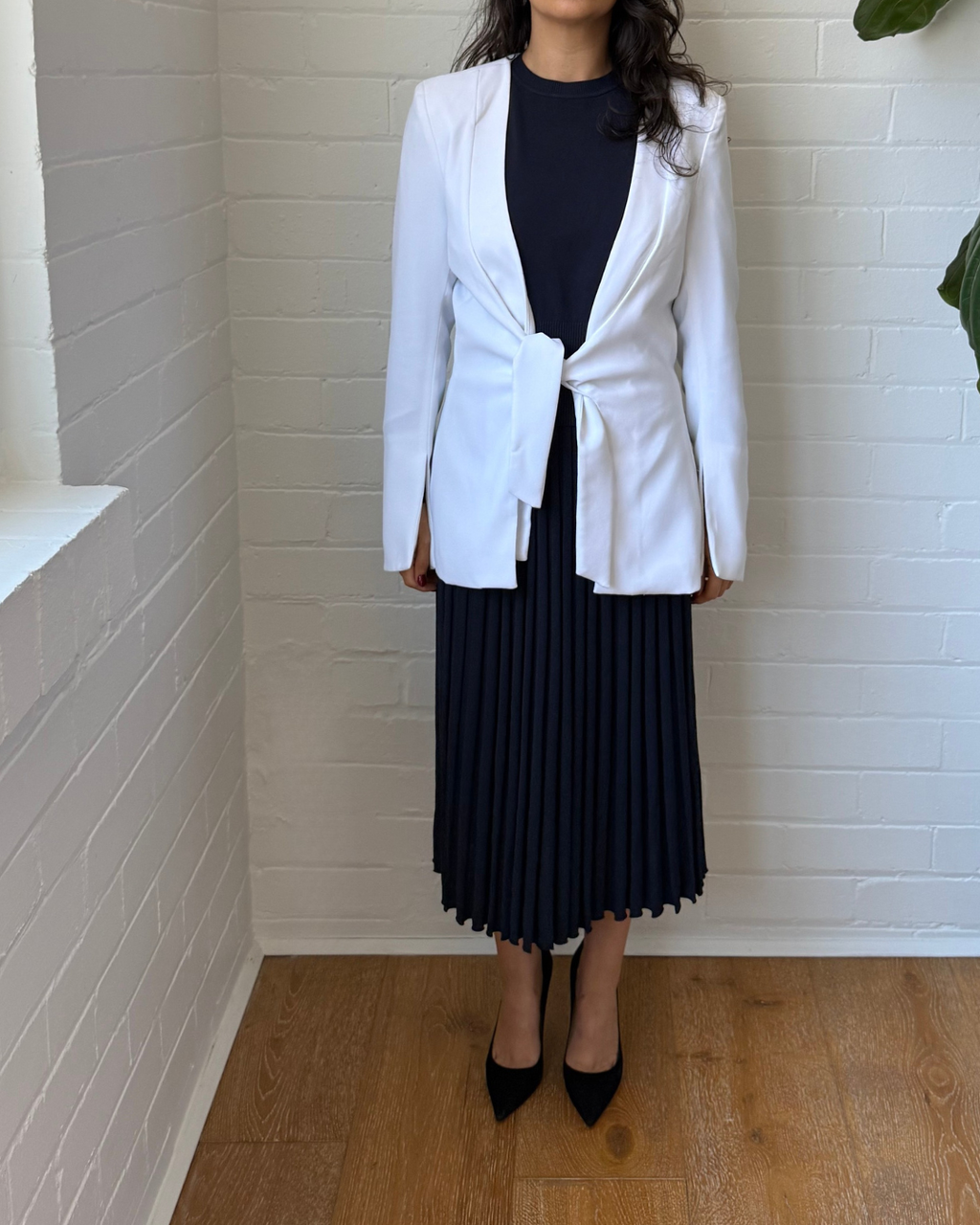 Bec & Bridge Phoenix Tie Front Blazer - Size 8
