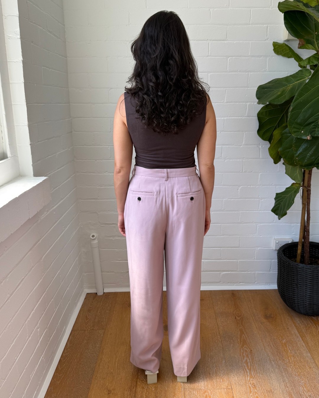 Incu Beau Crepe Pants - Small