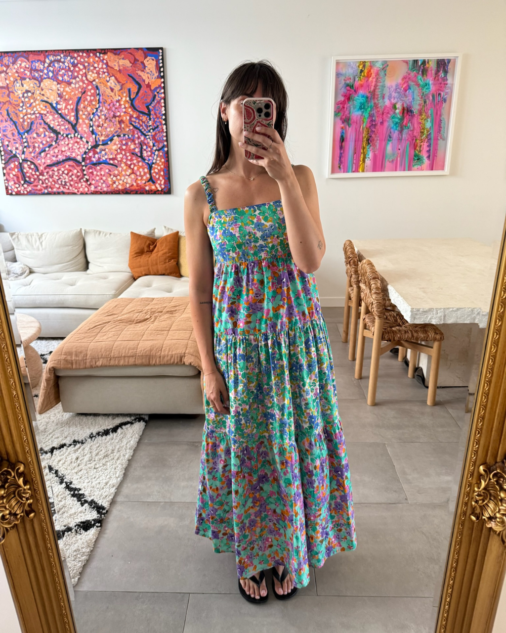 Kachel Eliza Floral Dress - Size 8