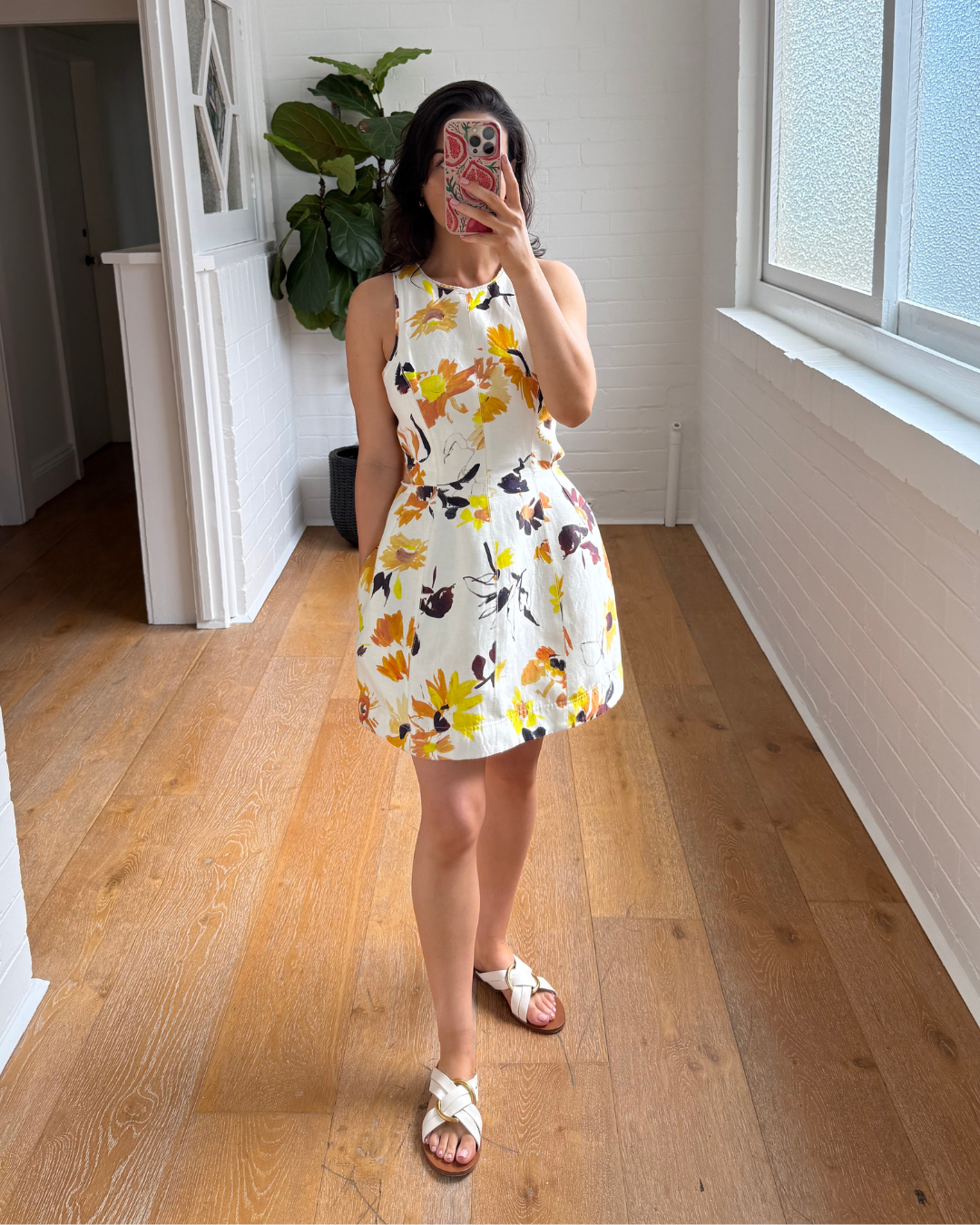 Aje Tulip Cut Out Dress - Size 8