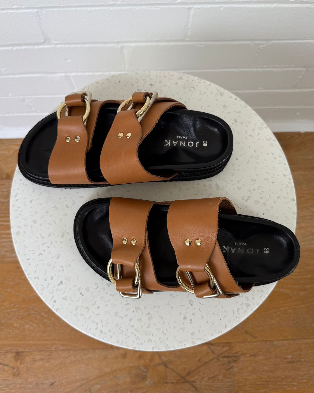 Jonak Paris Fidji Sandals - Size 38