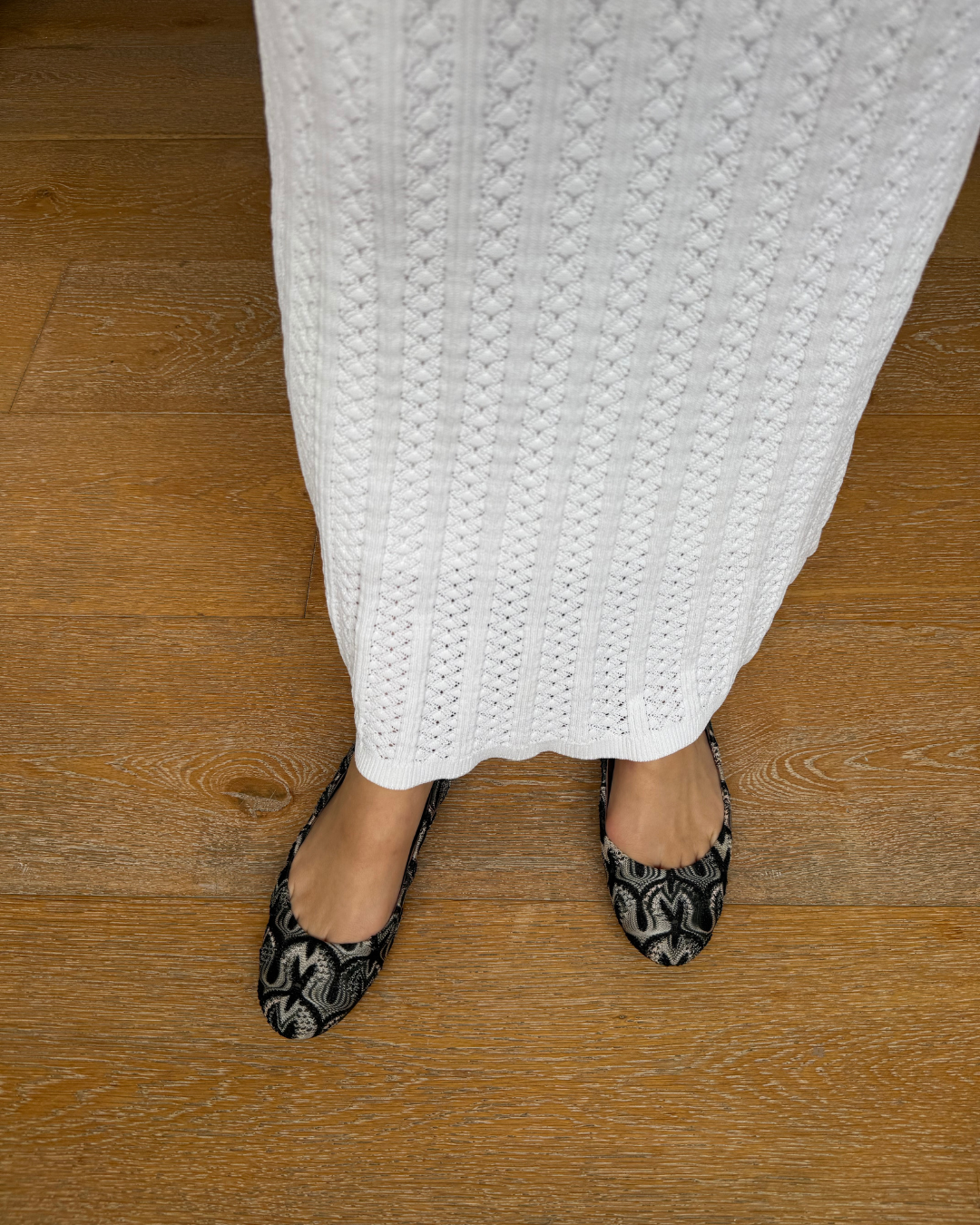 Missoni Zigzag Patterned Ballerina Flats - Size 37