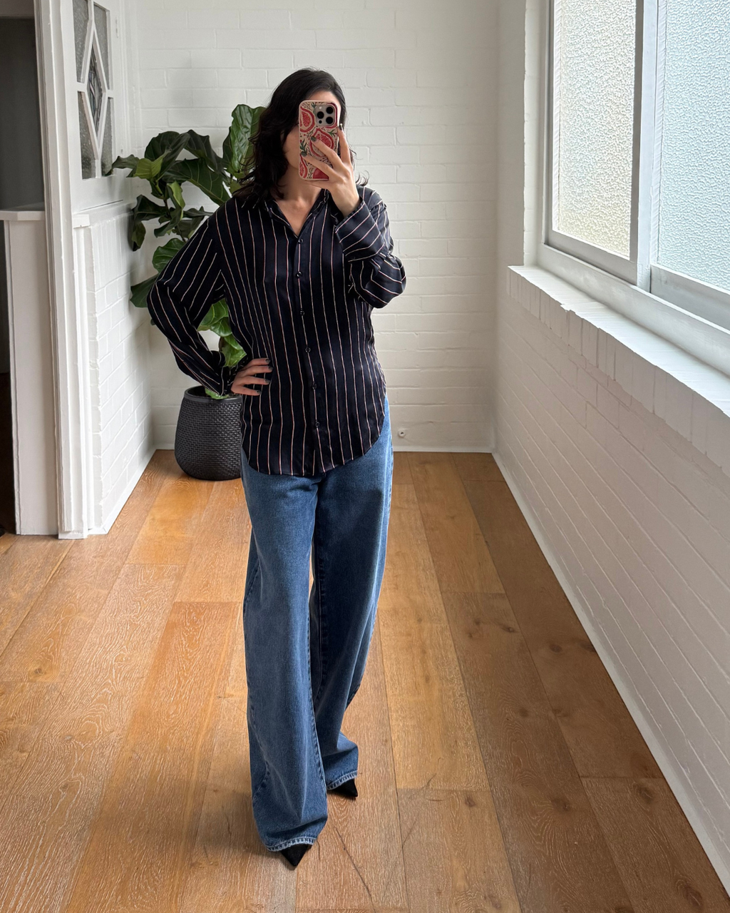 Frame The Standard Shirt - Size Small