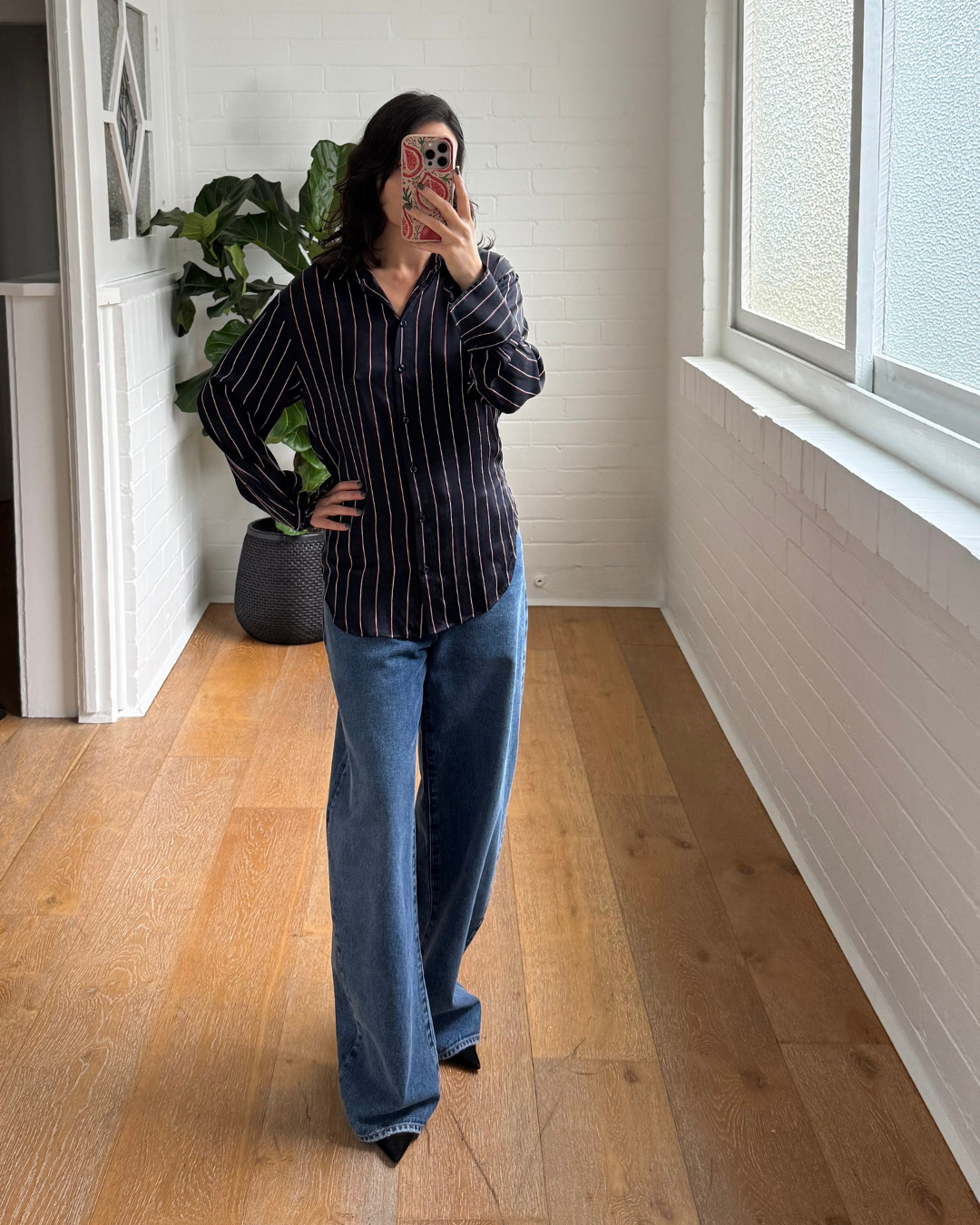 Frame The Standard Shirt - Size Small
