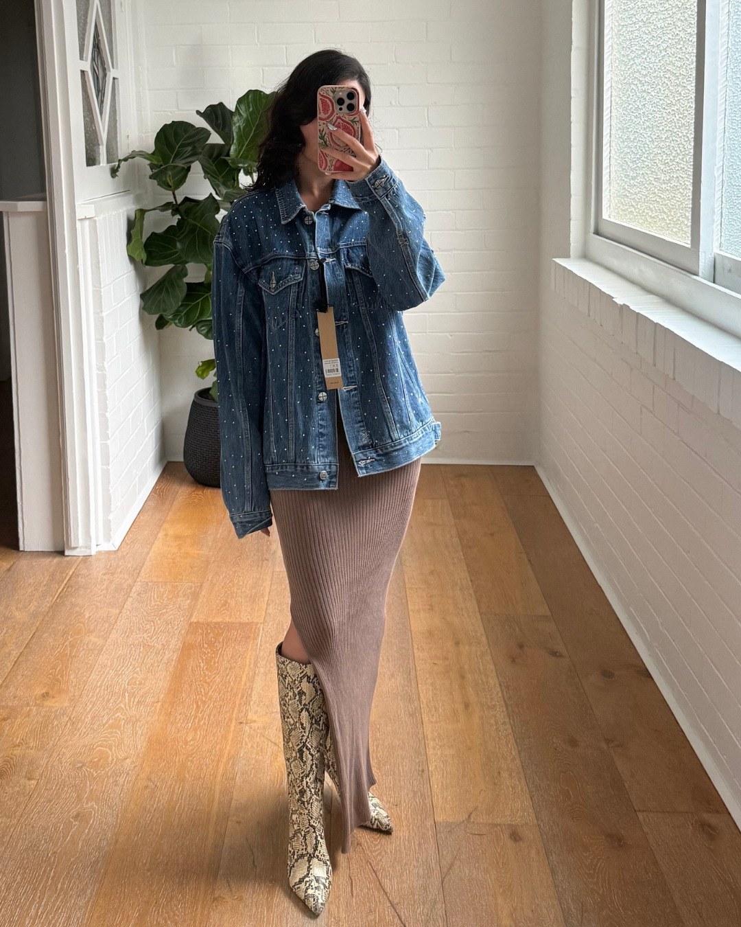 Ksubi Oversized Jacket Token Krystal - Size XS