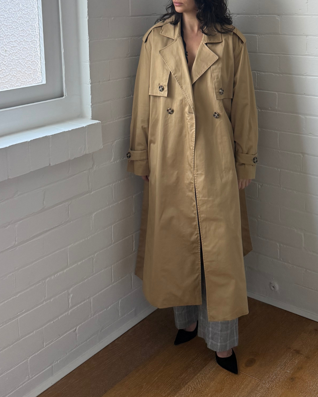 Favourite Daughter Charles Trench Coat - Size Small