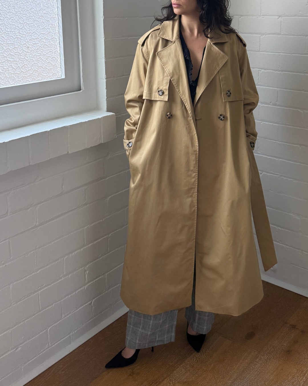 Favourite Daughter Charles Trench Coat - Size Small
