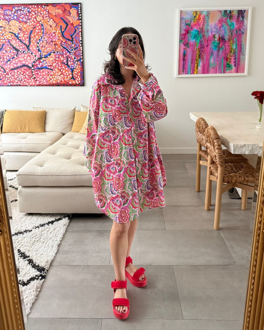 La Boheme Girls Top & Shorts - Top O/S and Shorts S/M