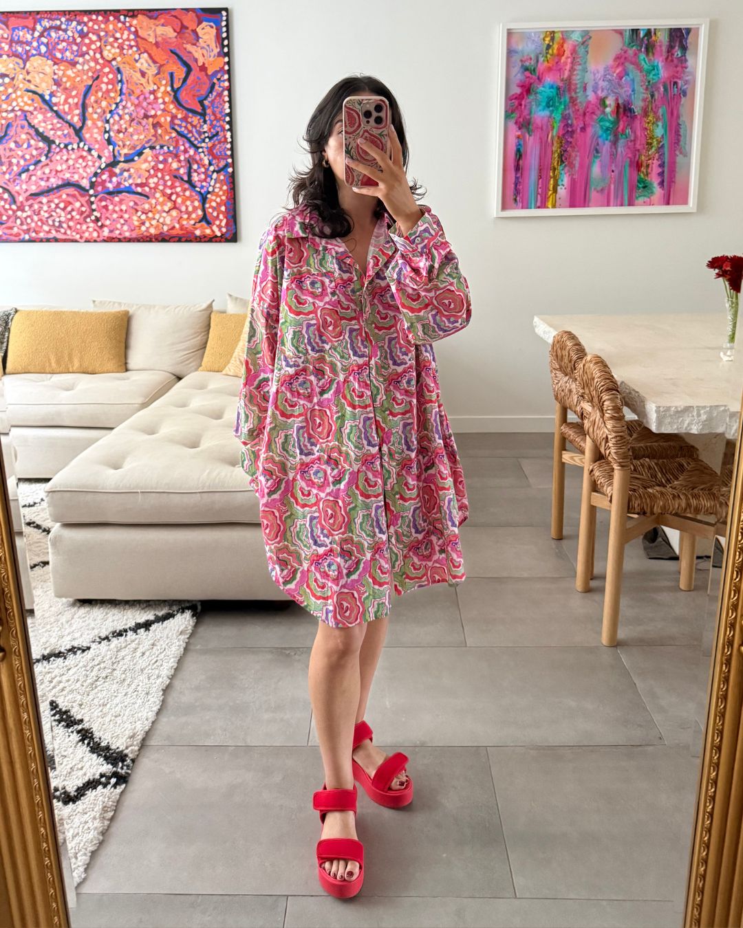 La Boheme Girls Top & Shorts - Top O/S and Shorts S/M