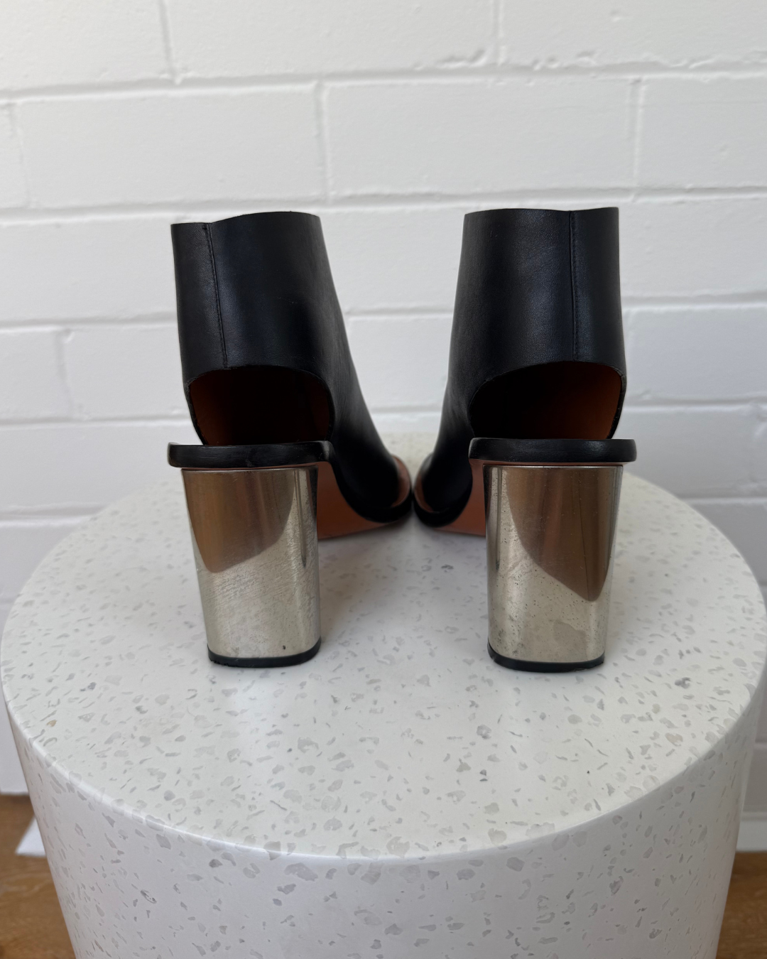 Celine Leather Bam Spartan Sandals - Size 36
