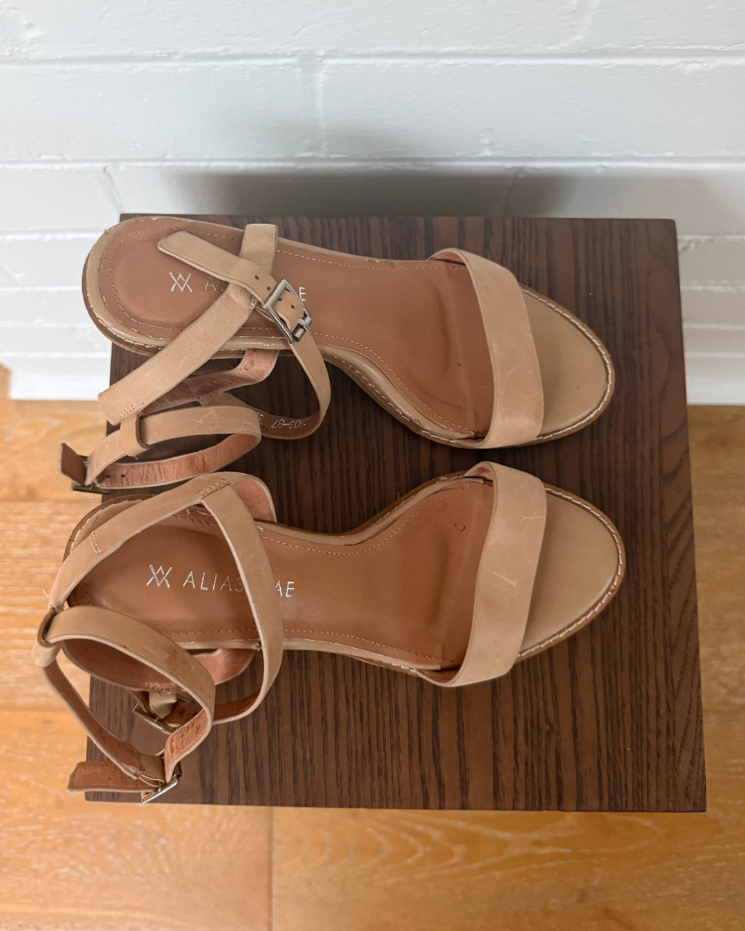 Alias Mae Tan Block Heels - Size 37