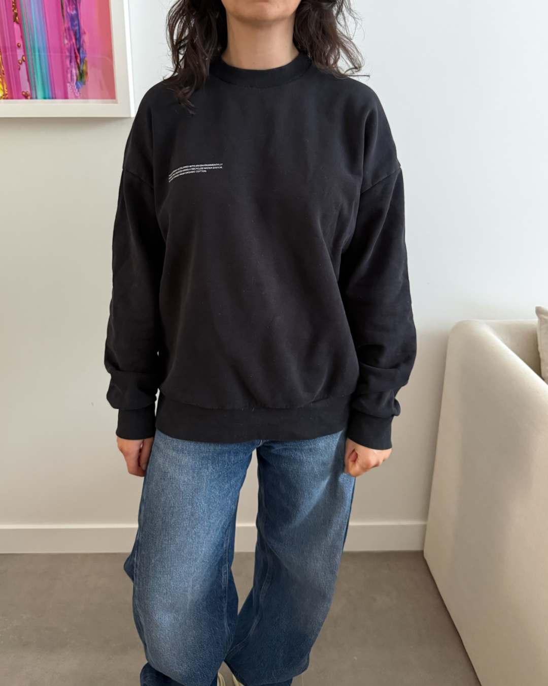 Pangaia Signature Sweatshirt - Size Medium