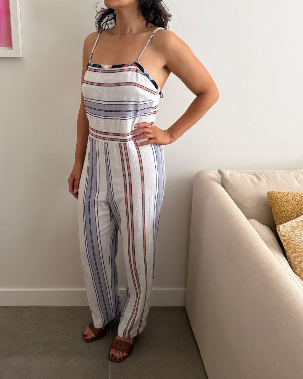Tigerlily San Marcos Wide Leg Jumpsuit - Size 10 and 12