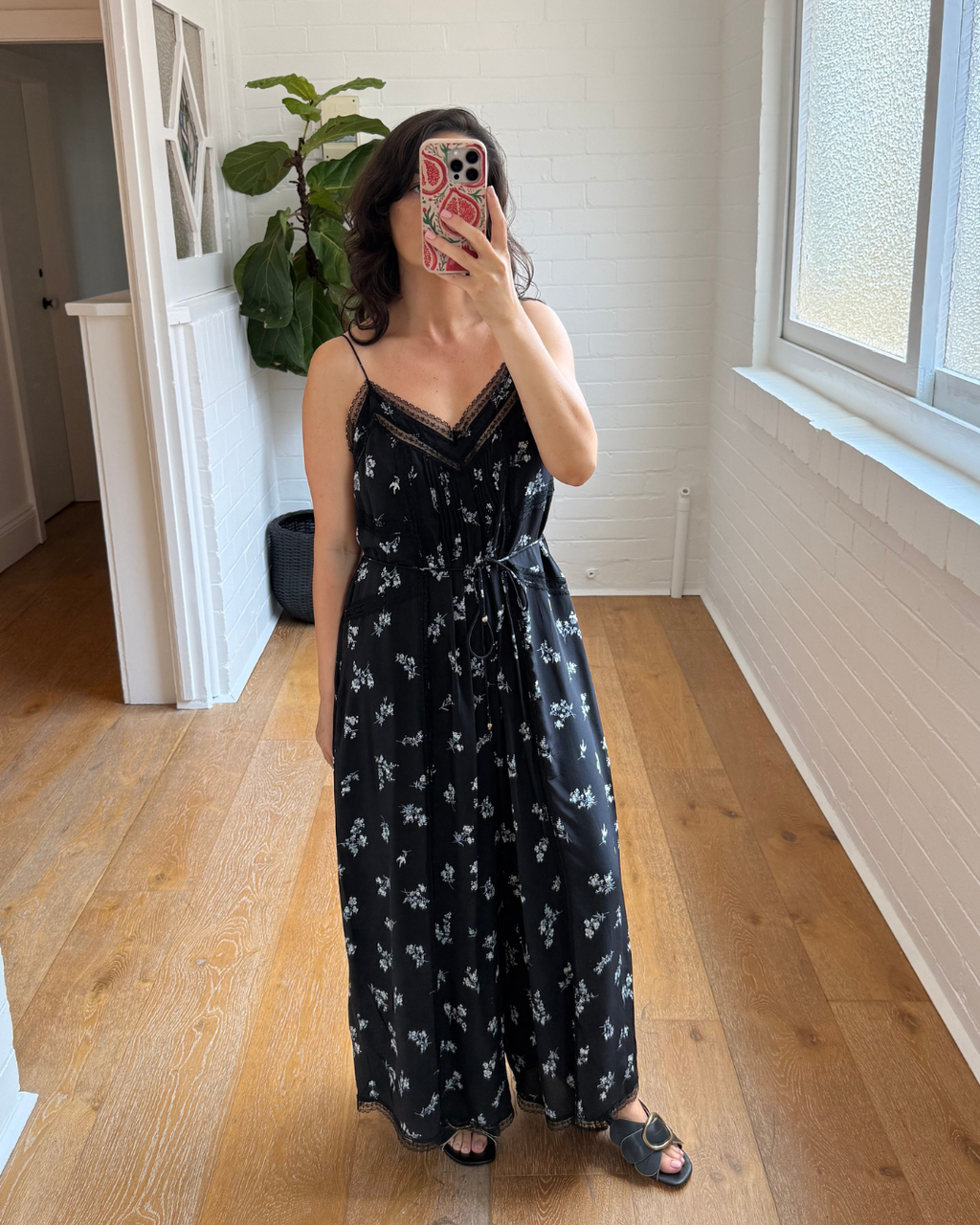 Zimmermann Silk Floral Jumpsuit - Size 2 (AU 10-12)