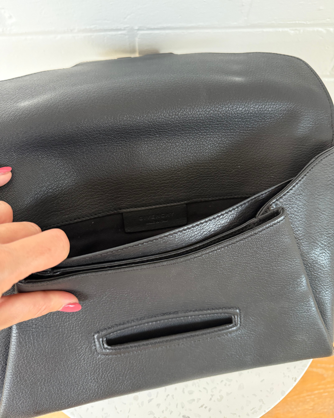 Givenchy Antigona Envelope Clutch Bag