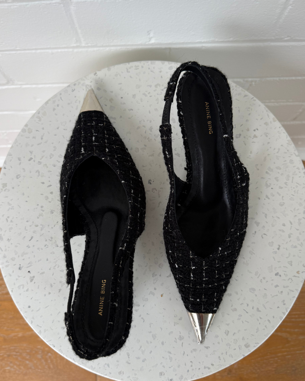 Anine Bing Nina Slingback Pumps - Size 36