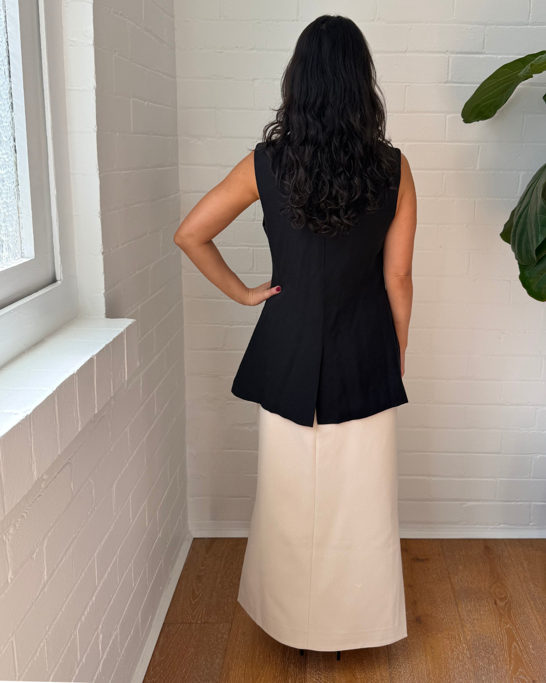 Shona Joy Irena Split Side Maxi Skirt - Size 16
