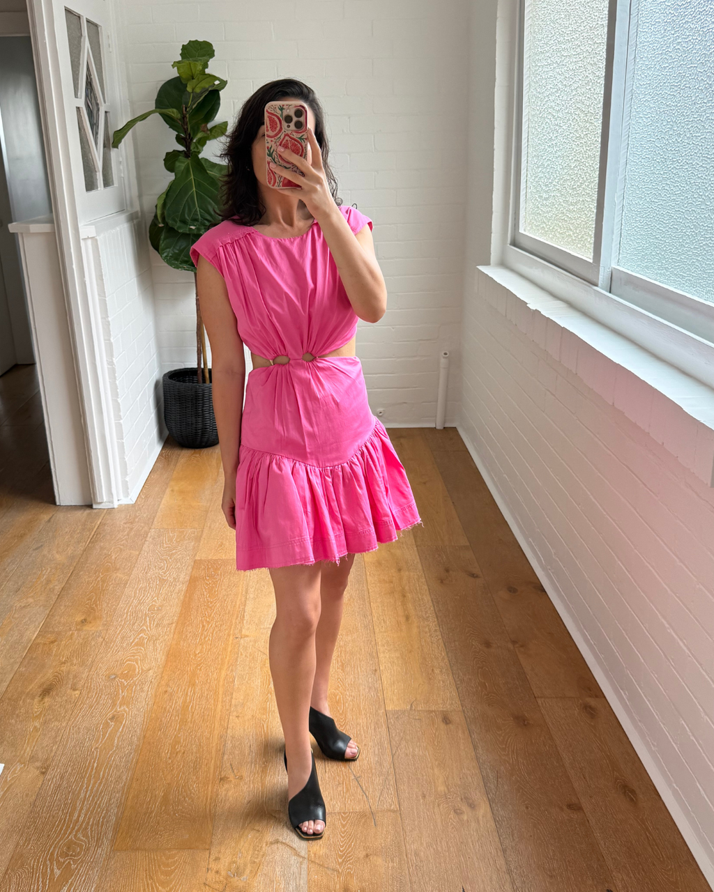 Aje Soltice Cut Out Dress - Size 6