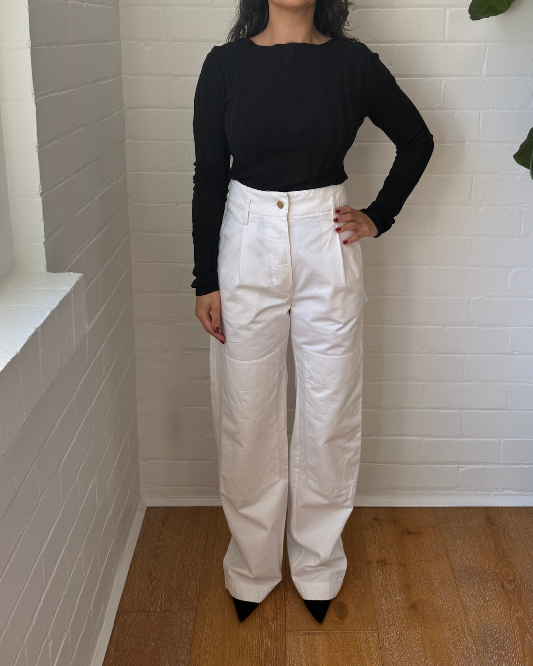 Dion Lee Cargo Panelled Pants - Size 8