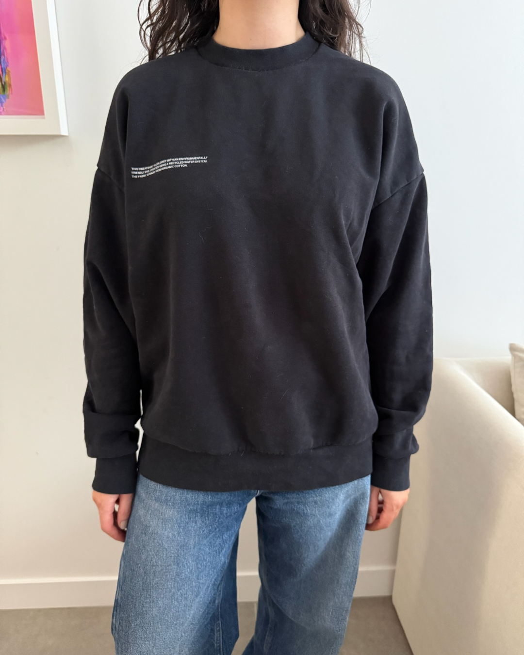 Pangaia Signature Sweatshirt - Size Medium