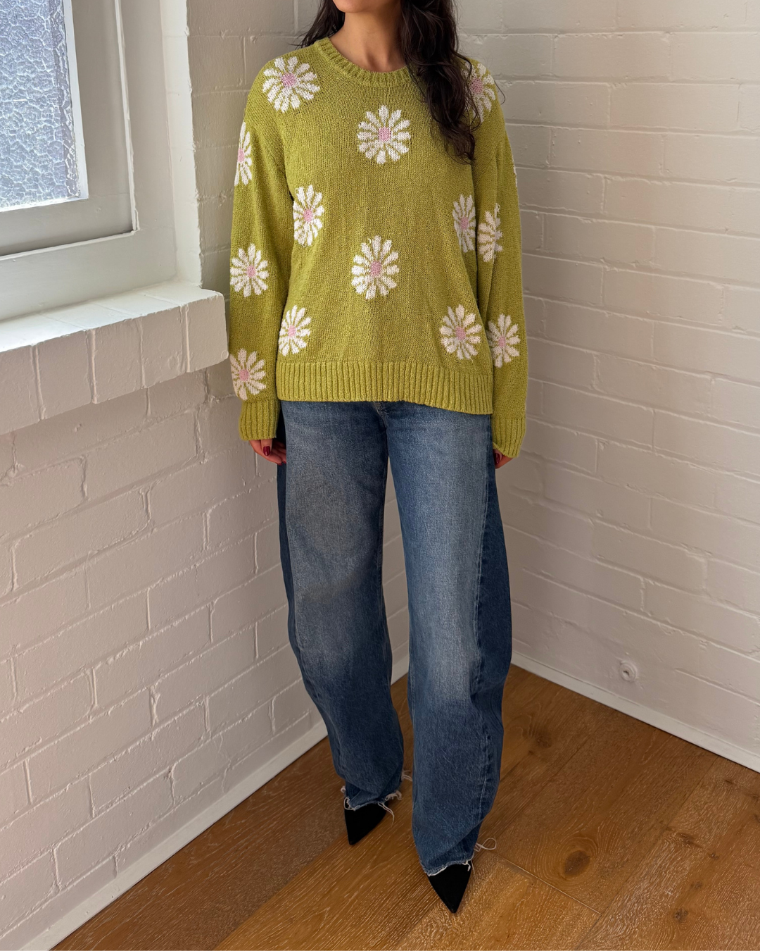 Show Me Your Mumu Seasons Change Flower Knit - Size Small